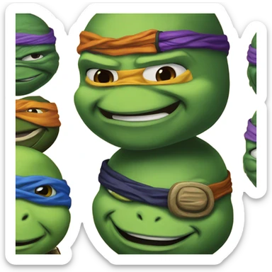 teenage mutant ninja turtles sticker