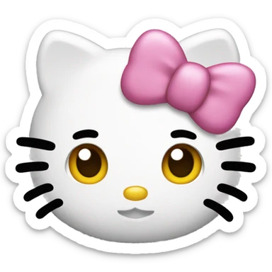 Hello kitty sticker