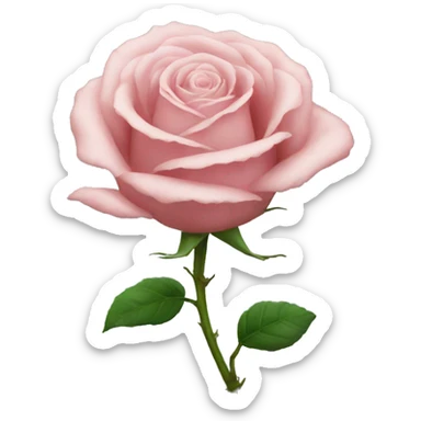 Rose green sticker