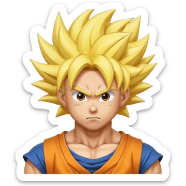 GOKU SUPER SAIYAN sticker