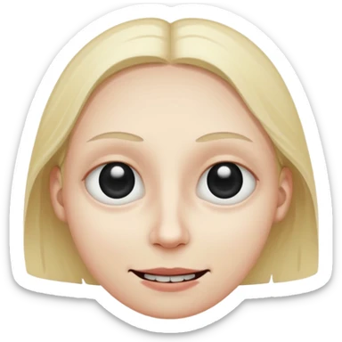 create an ugly and creepy one to make someone cringe sticker