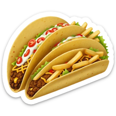 Tacos french sticker