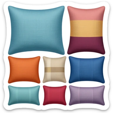 several textile samples  sticker