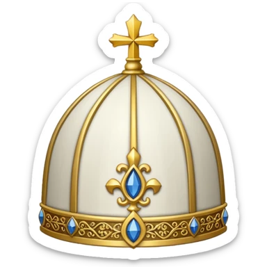 Make me a archbishop mitre sticker