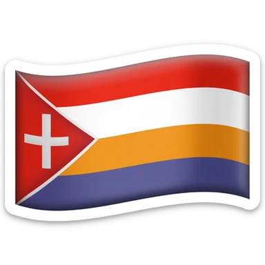 Saint Martin emoji flag sticker