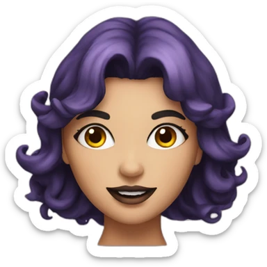 halloween sexy lady sticker