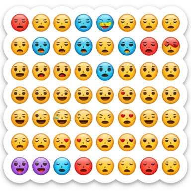 Inappropriate emojis sticker