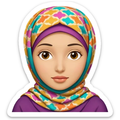 change the hijab sticker