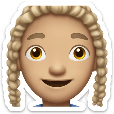 Guy with Down syndrome  sticker