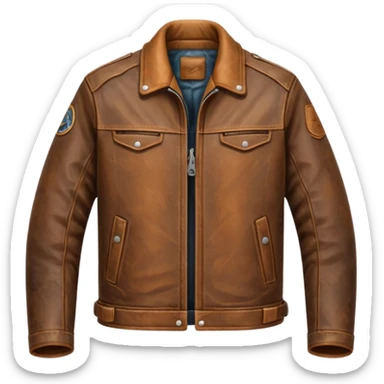 outer Mustang jacket sticker