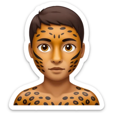 jaguar human sticker