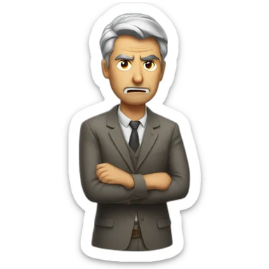 teacher angry sticker