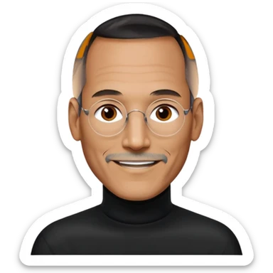 steve jobs sticker