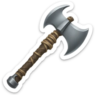 flail weapon sticker