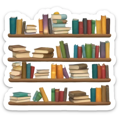 Read books  sticker