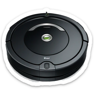roomba all black sticker