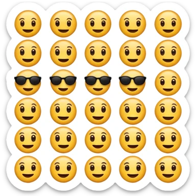 Mixe des emoji 🤷🏼7️⃣6️⃣ sticker