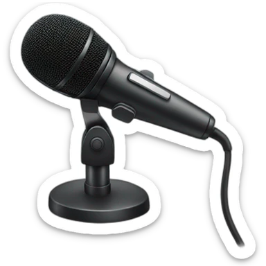 Radio mic sticker