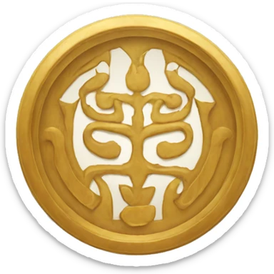 Jain symbol sticker