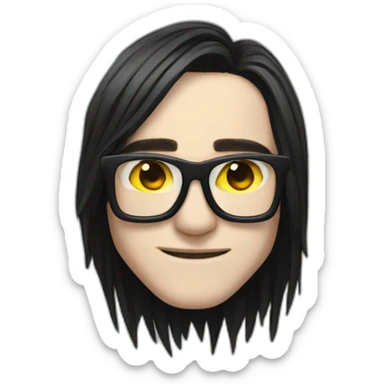 skrillex sticker