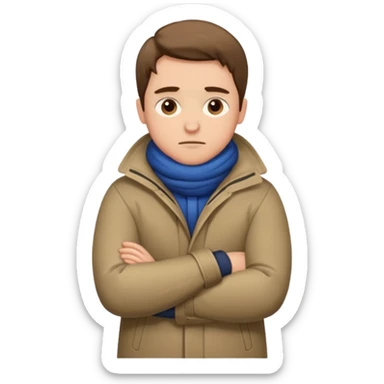 Cole Palmer crossed arms cold emoji sticker