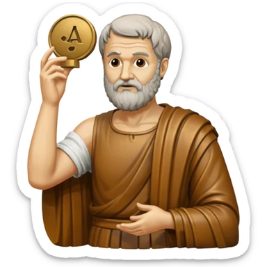 monument to Aristotle sticker