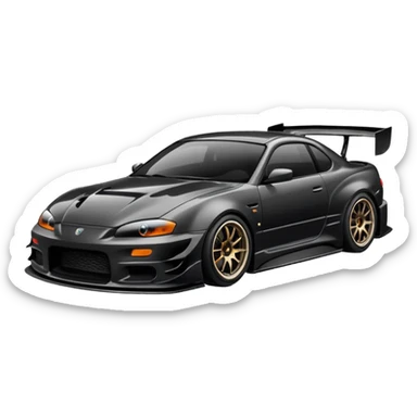 Drift car sticker