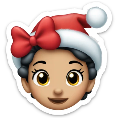 Disney Minnie Mouse christmas  sticker