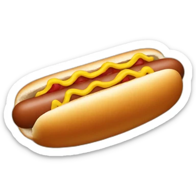 HOT DOG MICHIGAN sticker