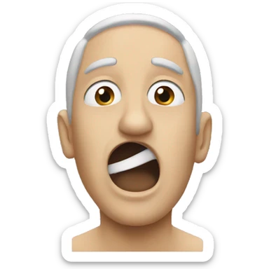 a soar throat sticker