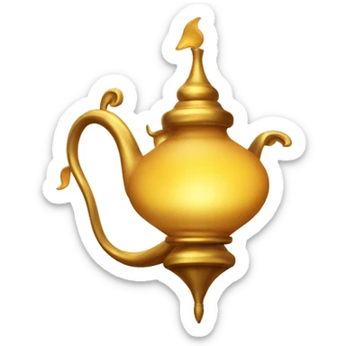 Genie Lamp alladin sticker