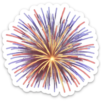 Fireworks  sticker