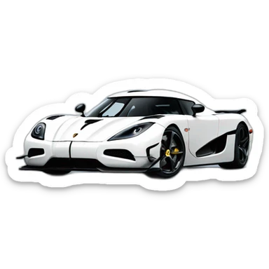 koenigsegg sticker