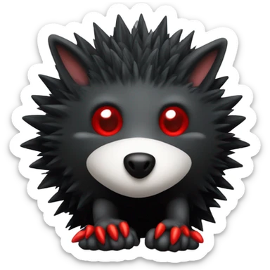 shadow the hedgehog sticker