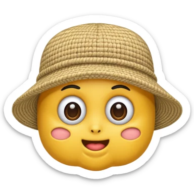 gorro panadero sticker