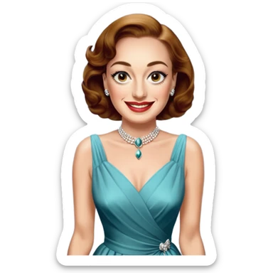 Joan Crawford sticker