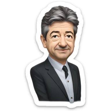 Jean Luc mélenchon sticker