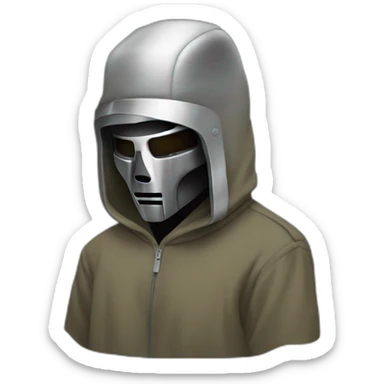 Kanye west x MF doom sticker