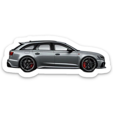 Audi RS6 r abt sticker