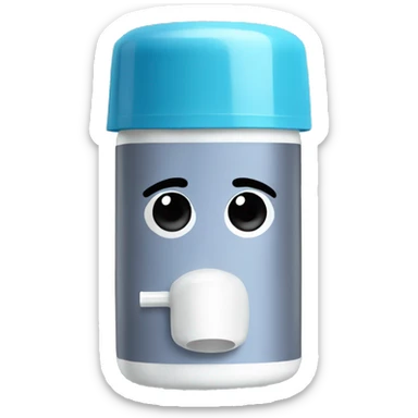 Inhaler sticker