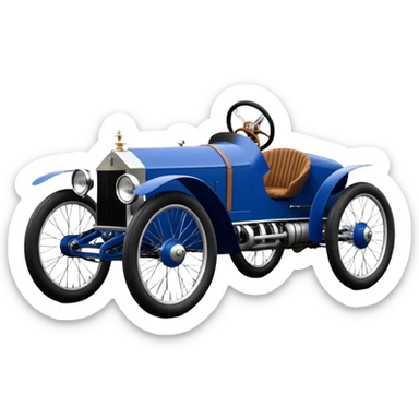  1931 Rolls Royce lowered powerful racing cyclekart with advanced rugged independent suspension, power steering and disc brakes  sticker