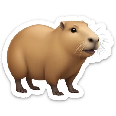 Capibara sticker