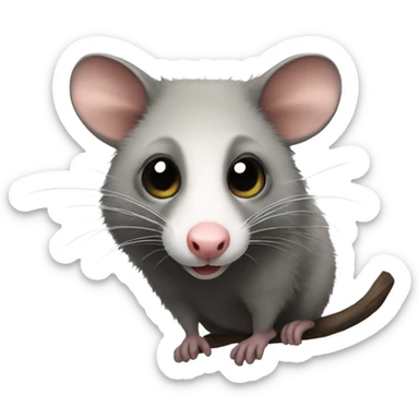 Possum sticker