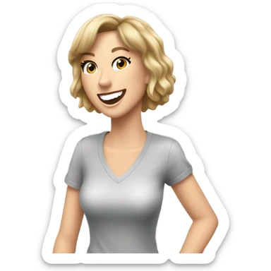 Taylor Swift cheering Travis Kelce sticker