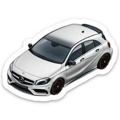 Mercedes a45 sticker