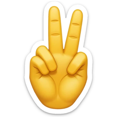 middle finger
 sticker