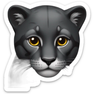 Panthère noire  sticker