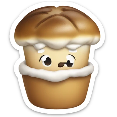 café com pão sticker