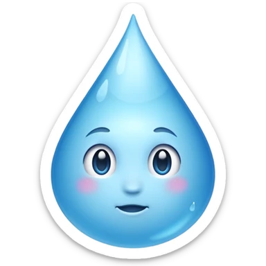 serving water sticker