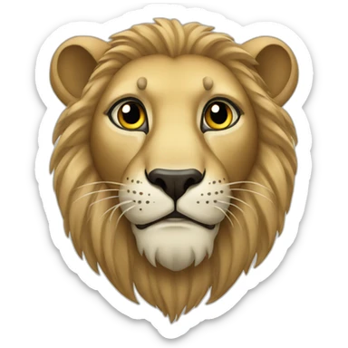 An Iranian lion sticker